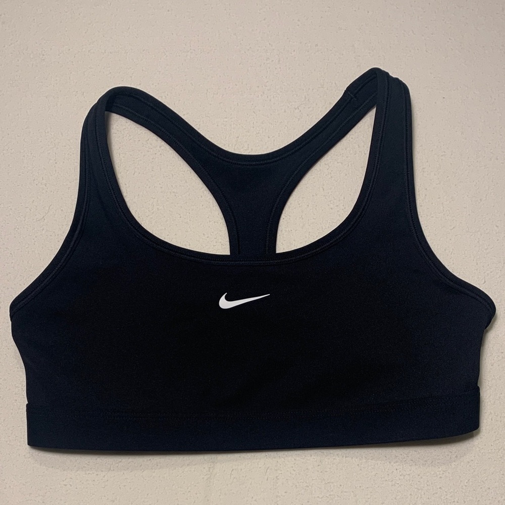Nike Women’s Black‎ Dri-Fit Athletic Bra Sz Small Racer Back Like New Condition